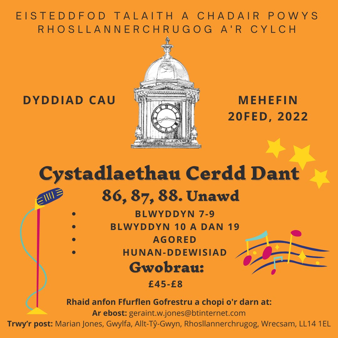 EisteddfodPowys tweet media