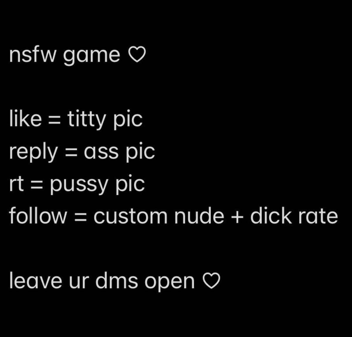 Alinaaax3's tweet photo. game to play 😘😘 #horny #sexy #nsfwtwt #teen https://t.co/XY7vhvXWMt