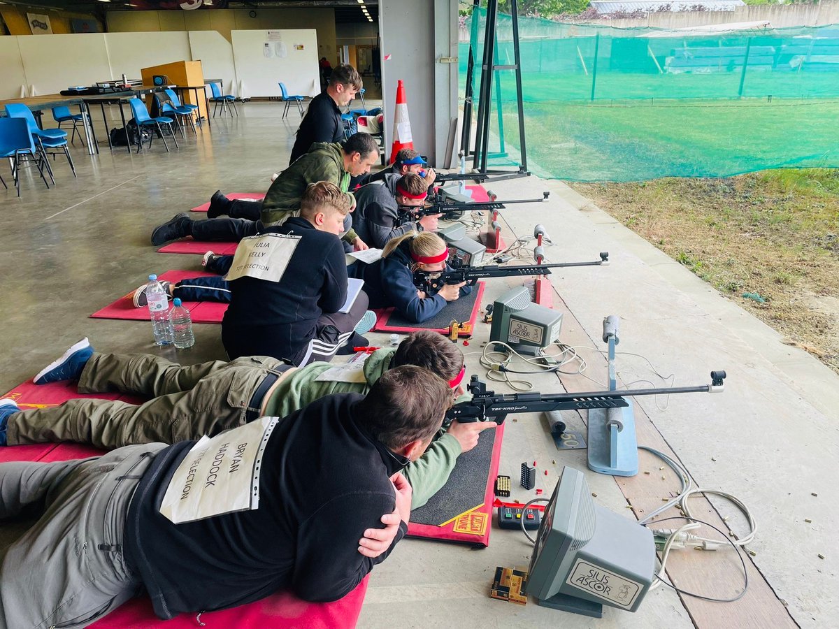 NSRAHQ's tweet photo. We were delighted to welcome #Troops2Target (Army Rifle Association) to the Lord Roberts Centre earlier in the week for their 2-day selection process @smilewithkyle47 @ShootingArmy https://t.co/Bf0HNVcoCl