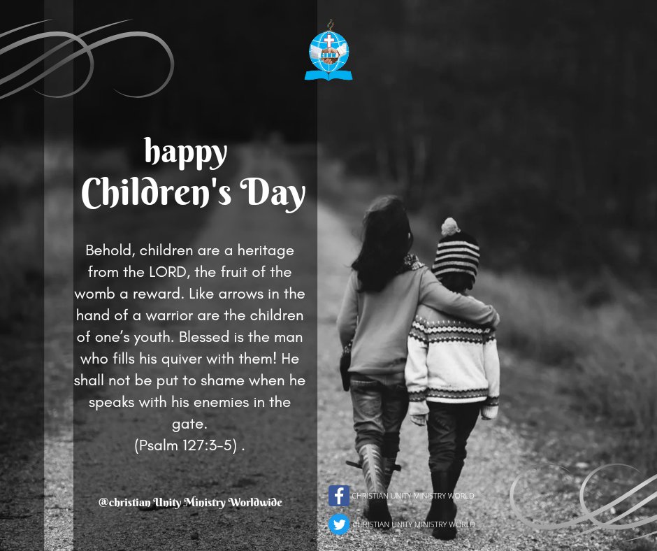 CUMWorldwide's tweet photo. HAPPY CHILDRENS DAY!!! 
#JudahBedimma 
#ChristianUnityMinistryWorldwide 
#ChildrensDay  
#CUMW https://t.co/GY8bLfUnDq