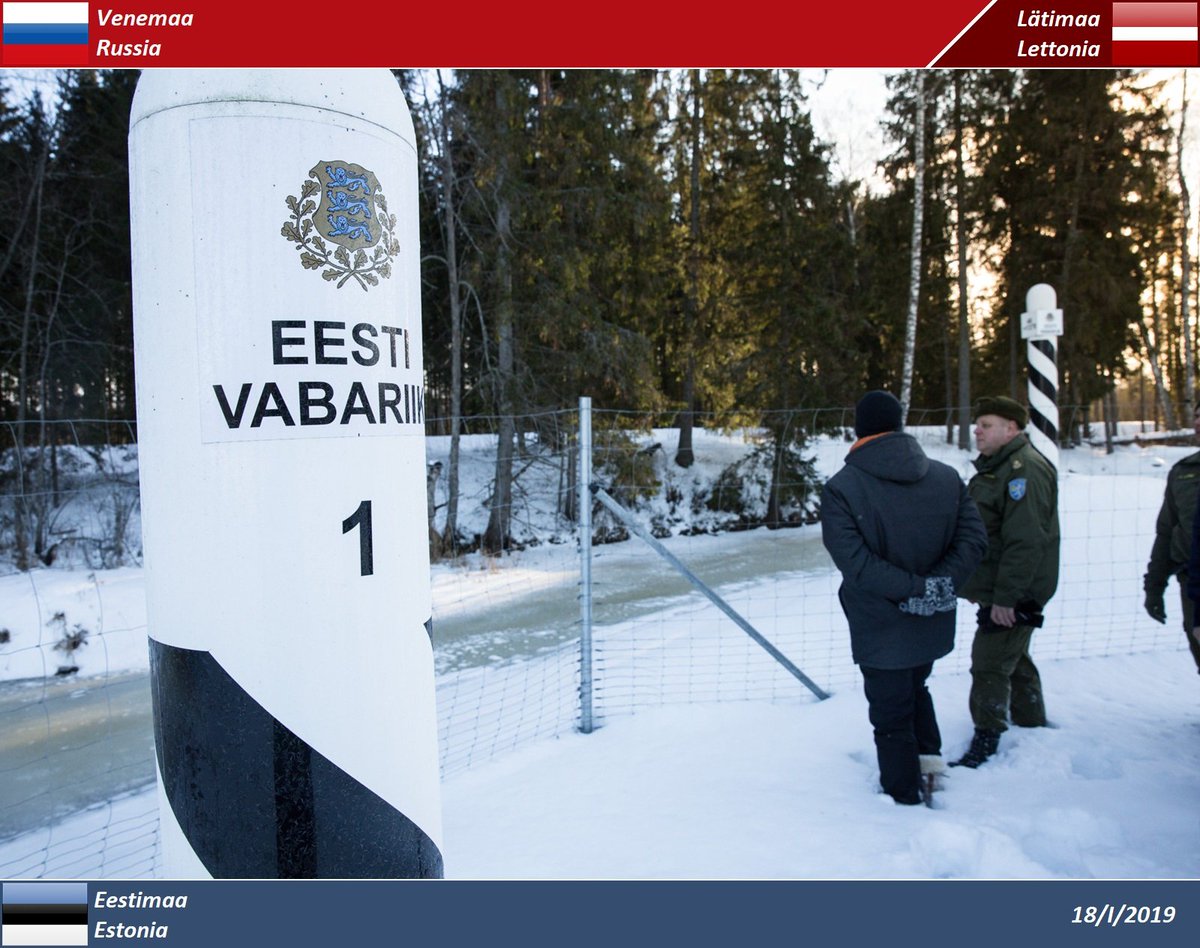 Pillandia's tweet photo. Inspection by the Estonian authorities on the triple border of Estonia, Latvia and Russia, which is located inside a forest.
Jan, 18, 2019.
6 pictures at https://t.co/eyLNj4nPWZ
#Eesti #Estonia #Latvija #Latvia #Border #Tripoint #Setomaa #Setumaa https://t.co/YEtyMTxIvZ