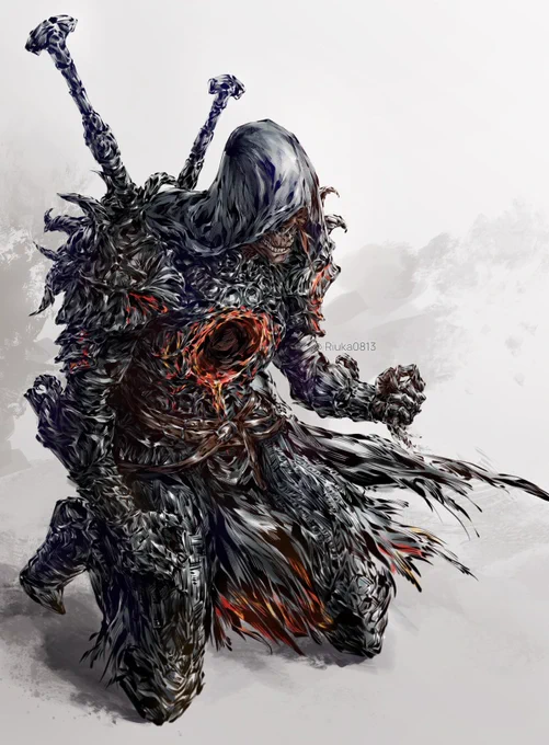 Fan art | Dark Souls III - Ashes

Artist: @riuka0813 