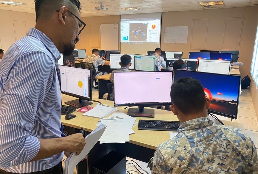 NatHydroCentre's tweet photo. Kursus Pengenalan dan Aplikasi Geografi Information System (GIS) telah dilaksanakan di PHN bermula 23 hingga 27 Mei 22.
Syabas dan tahniah kepada kesemua peserta.
#NavyUpdate
#ArcGIS
#GIS
#MyMCS
#MyMarineGeoHub https://t.co/OgCFHxIrlU