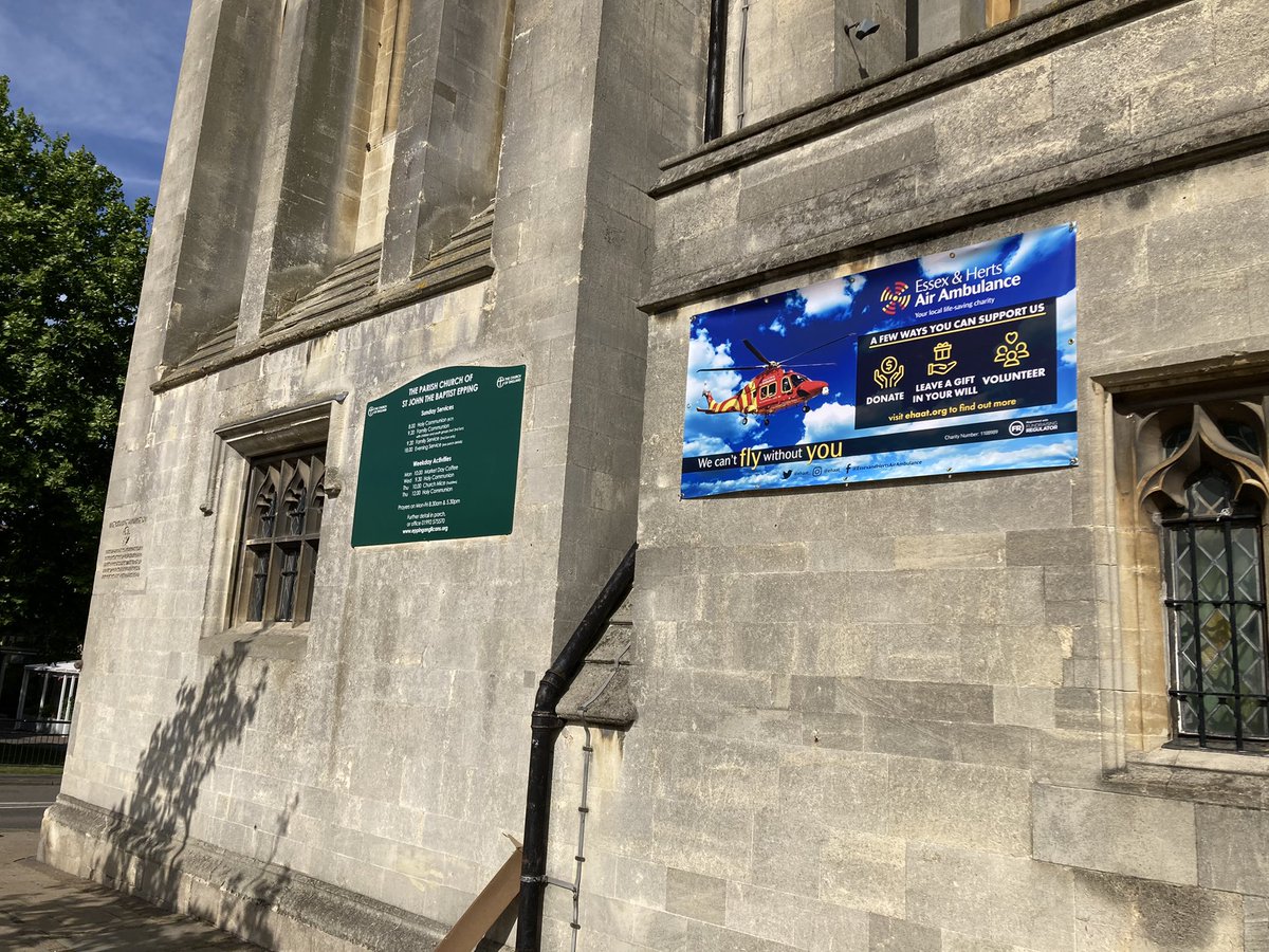 It’s a privilege to be able to promote the amazing work of <a href="/EHAAT_/">ehaat_</a> as Epping prepares for Ride London. @eppingchurch