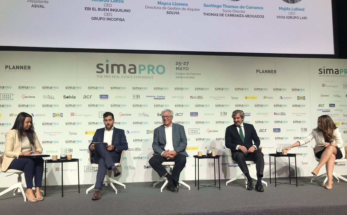 ASVAL_Asoc's tweet photo. ¡Comienza la intervención de Joan Clos en #SIMAPRO2022!
Nuestro presidente participa en la mesa “Gestión de Activos Residenciales en Alquiler” https://t.co/Jm6n5wrvCx