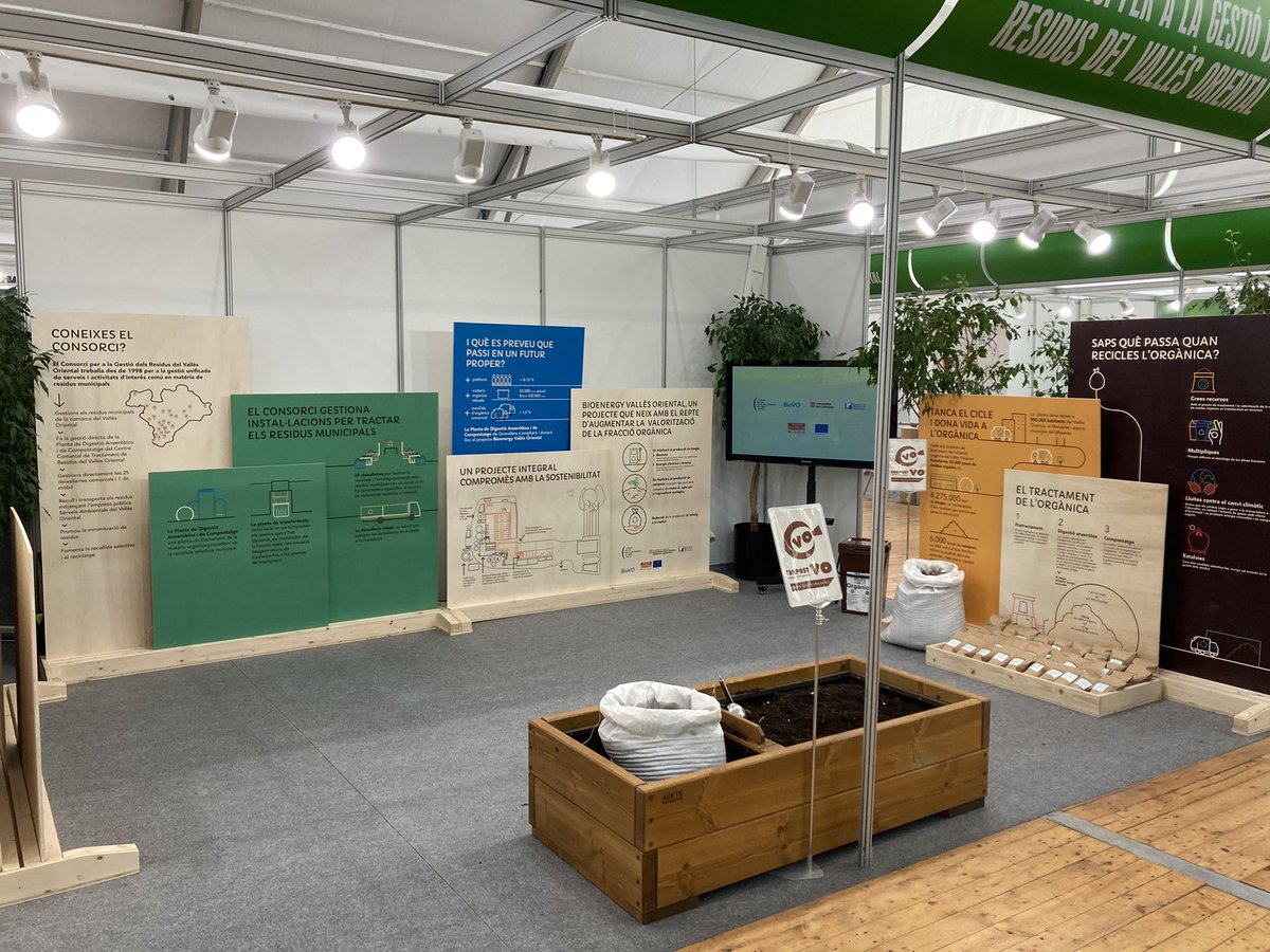 cresidusvo's tweet photo. Us hi esperem a la Fira d'Economia Verda i Circular #FiraEVC de Granollers en el marc de la @Firaascensio.
Veniu a conèixer els nostres projectes: #Bioenergy i #BioVO i participeu als nostres tallers 🌱♻️ https://t.co/WC8wrmpcD6