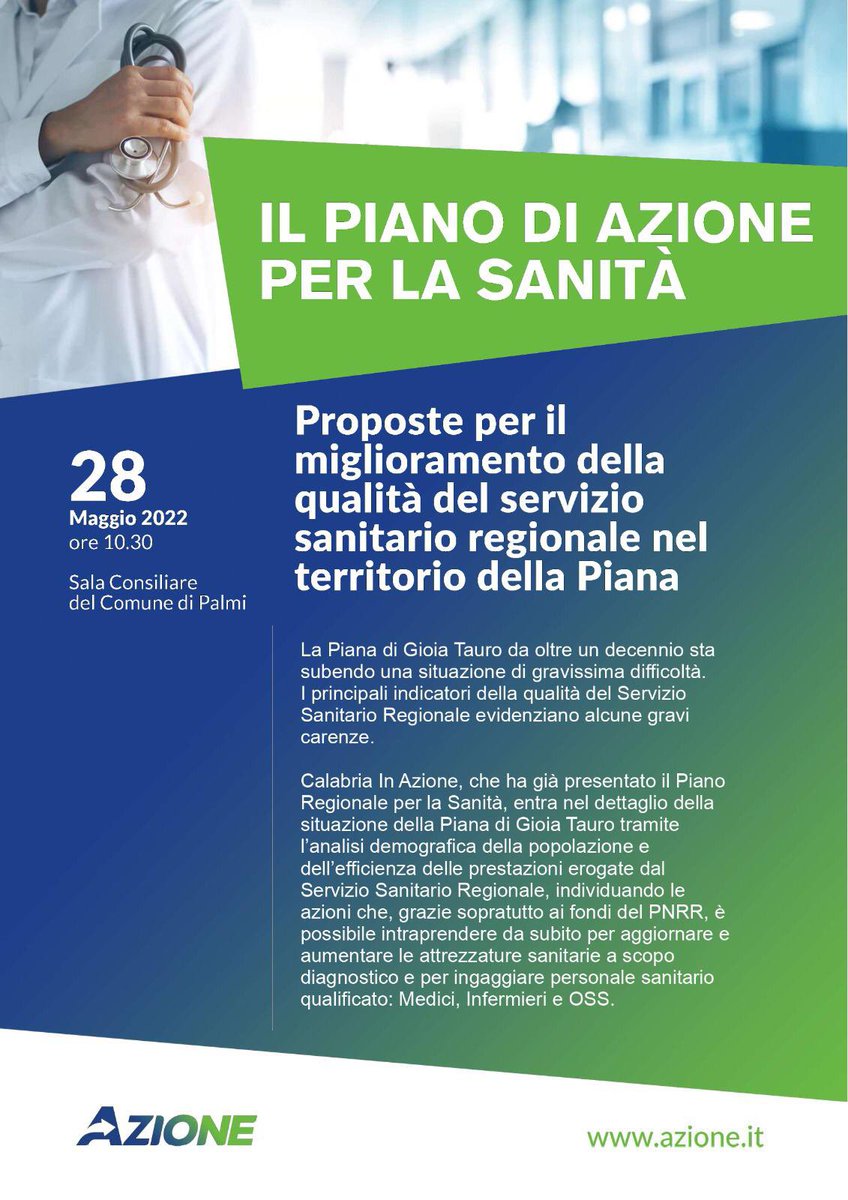 In partenza per Palmi (RC). Appuntamento domani alle 10,30. 
<a href="/Azione_it/">Azione</a> <a href="/CarloCalenda/">Carlo Calenda</a> <a href="/MatteoRichetti/">Matteo Richetti</a>