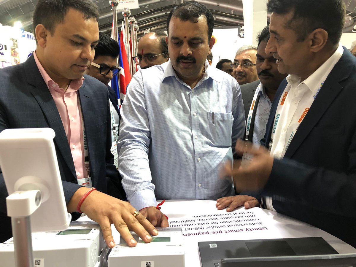 IEEMA_Official's tweet image. Gracious presence of Shri Vasudev Sunil Kumar, Minister Of Energy, Govt of #Karnataka at #Distribuelec &amp;amp; #Buildelec exhibition.

#Bengaluru