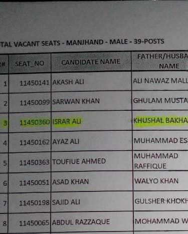 OfficialAlmani's tweet image. سندھ میں جعلی ڈومیسائل پر استاد بھرتی ھونے کا انکشاف۔
ضلع  جامشورو کی تحصیل مانجھند میں اسرار علی ولد خوشحال بخش نامی نوجوان کو   مقامی یونین کائونسل میں نوکری دے دی گئی۔
/2
#SindhRejectBogusDomiciale