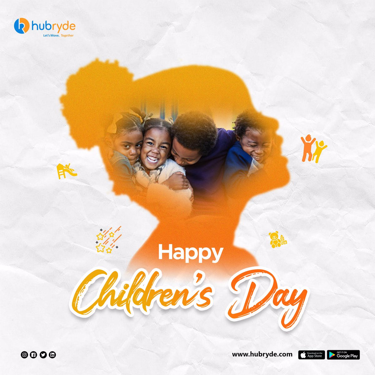 Children are the most beautiful creatures in this world. The hope for a better future lies in the hands. 

Investing in our future means investing in our children.

Happy Children'Day to every Nigerian child!

#happychildrensday2022 #HappyChildrensDay #Hubryde #Lagos #Nigeria