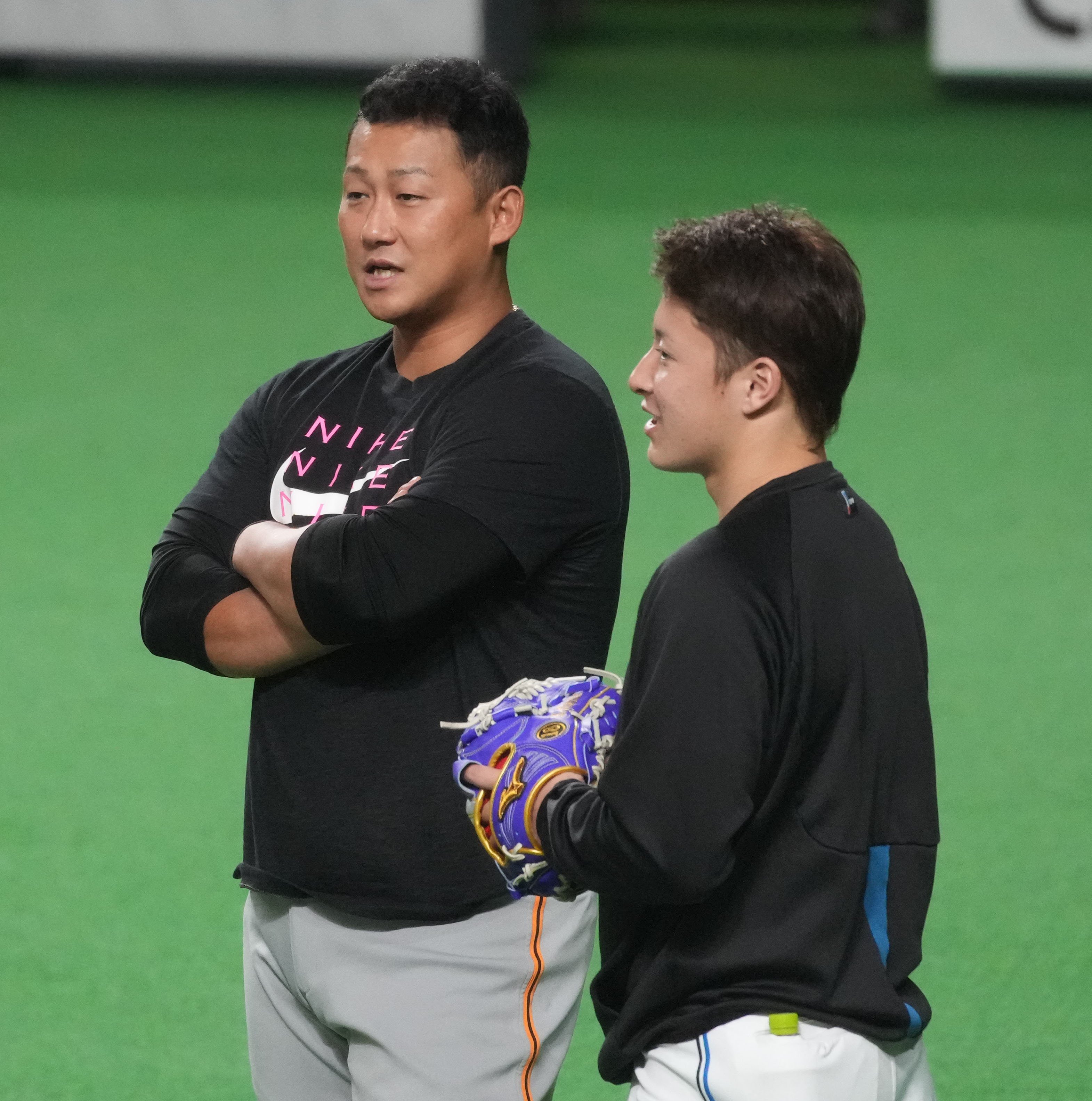 稲葉篤紀選手　クリアファイル　中田翔選手　下敷き 稲葉篤紀選手クリアファイル中田翔選手下敷き
