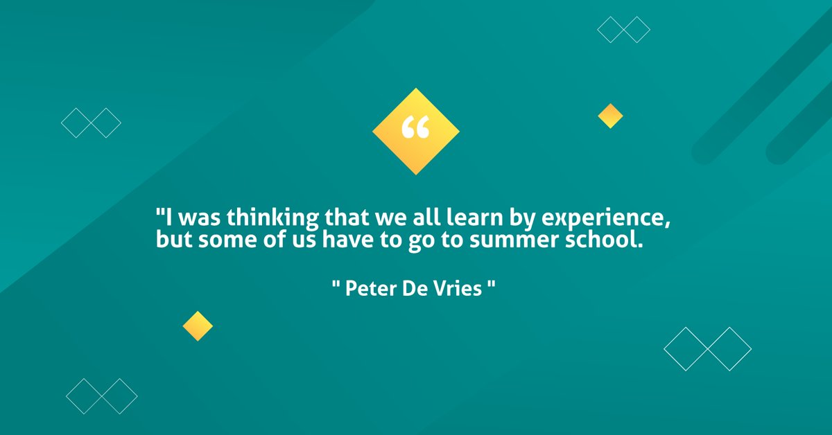 CollearOnline's tweet photo. Who doesn't love summer experience?
#Collear #PamTen #PeterDeVries #inspirational #mondaymotivation #quoteoftheday #motivational #summerschool #school #learning https://t.co/4TjQOWmOCZ
