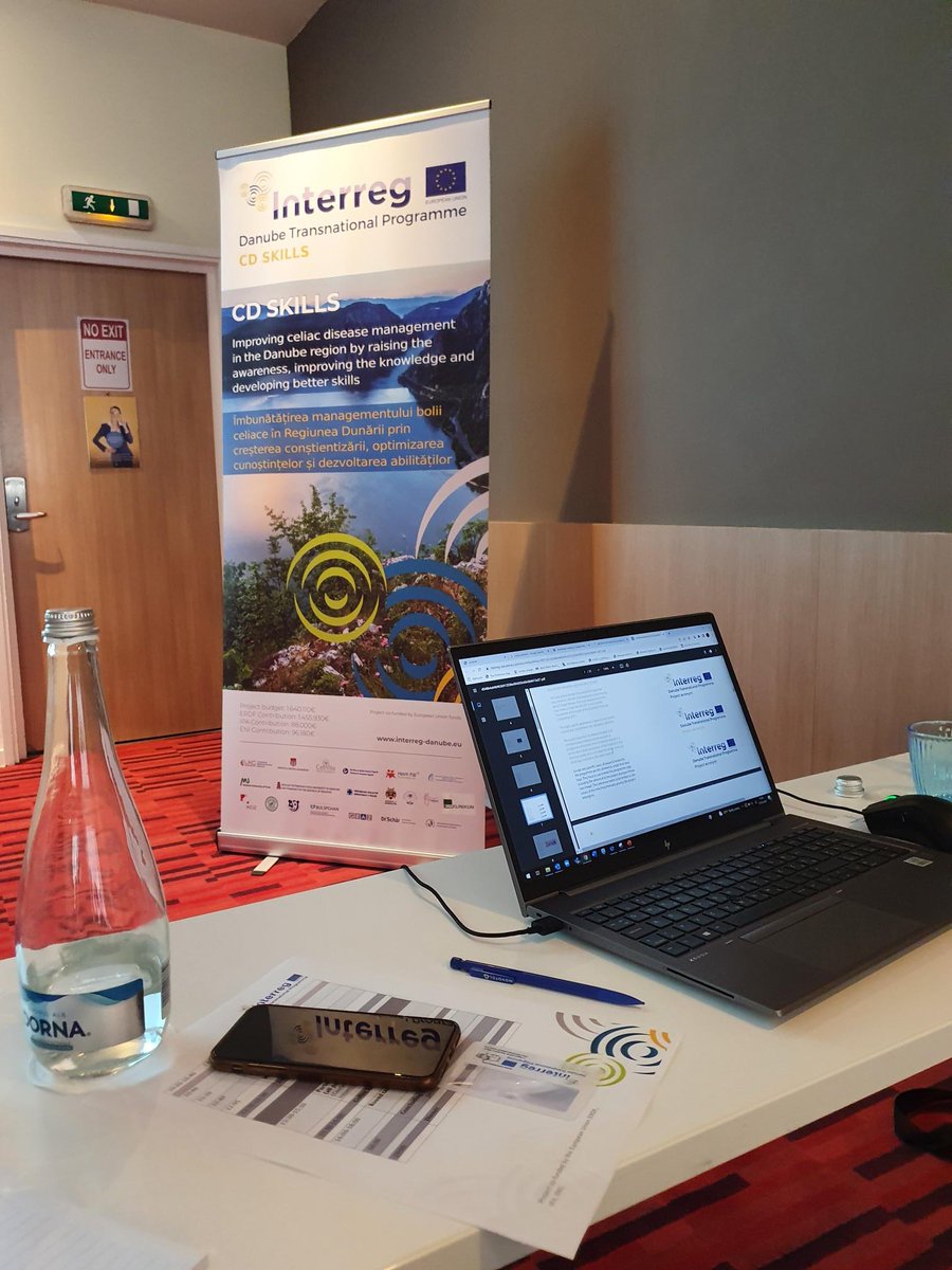 #CD SKILLS partnership meeting - first one organised in person in #Bucharest is in progress. #celiacdisease #Interreg_Danube