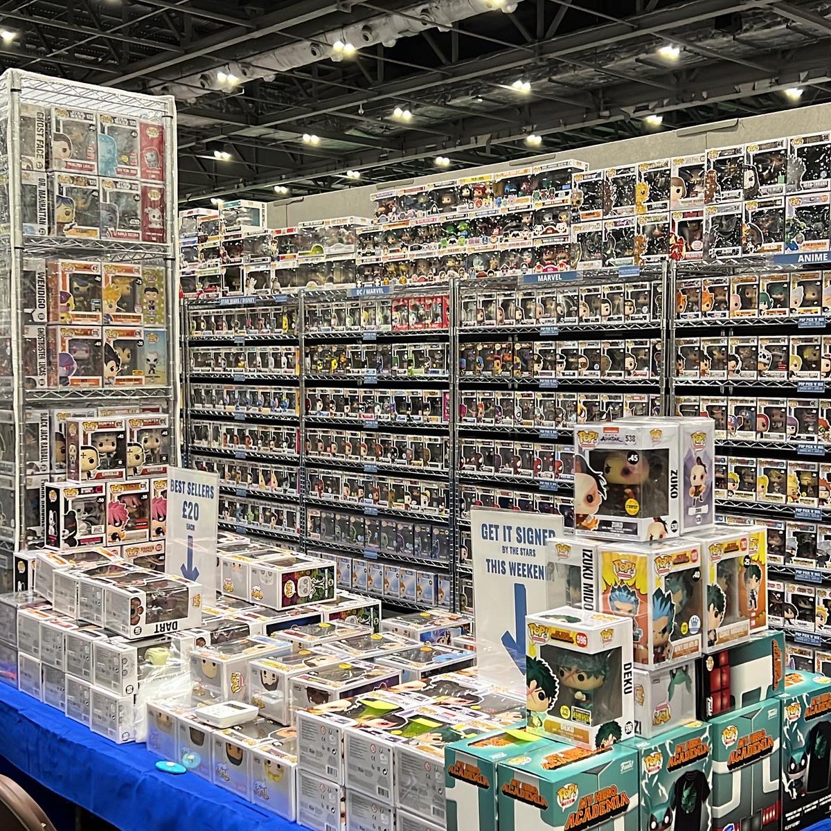 PersonaToys's tweet photo. @MCMComicCon starts today! Find us between N3 and N4 and get your #funkofix! #funkopop https://t.co/YG1vAJVC4V