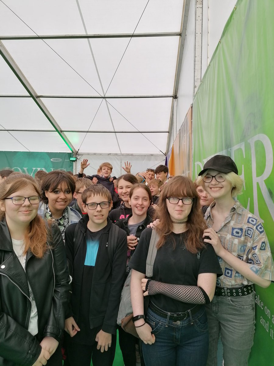 Ready for our first author at Hay Festival!
#thewillowsway
#wordsgiveuspower