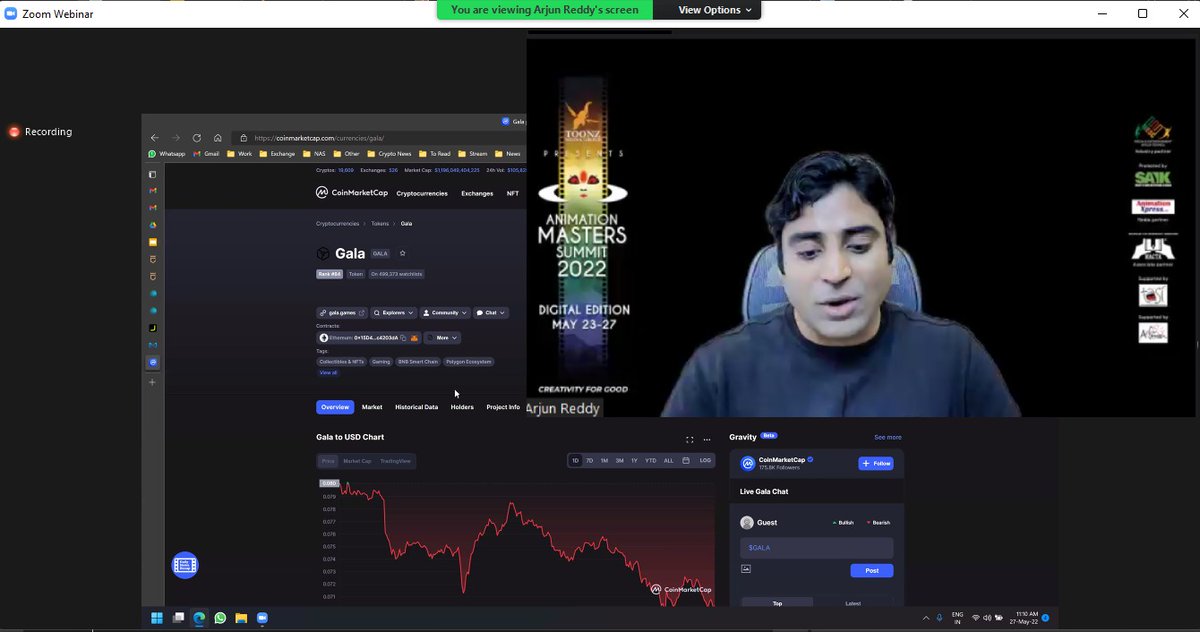 Is NFT just a fad? What’s the real-world impact of NFTs? Our NFT master Arjun Reddy addressed all these Qs and many more in an enlightening session which marked the end of AMS 2022. Thank you, Arjun for letting us into the enigmatic world of NFTs with your super engaging session.