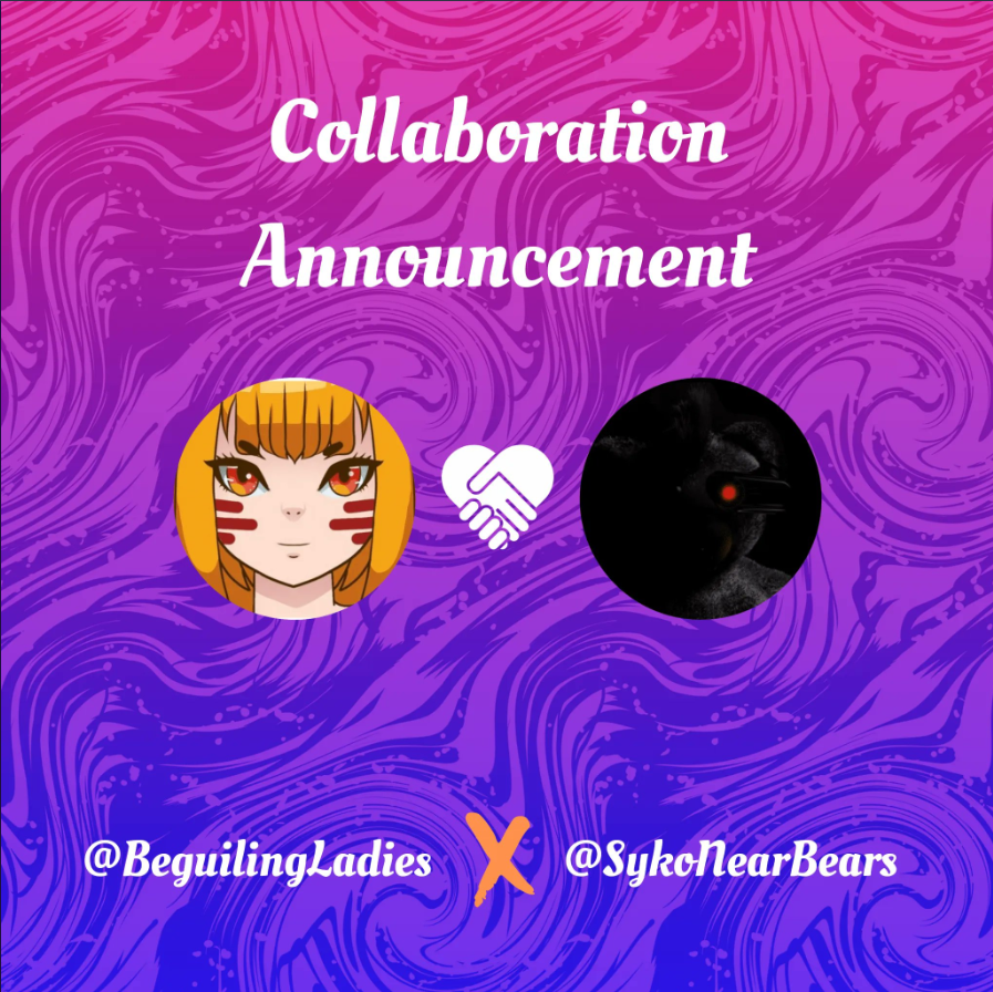 🚨☠️💀Beguiling Ladies 🤝 Syko💀☠️🚨

Beguiling Ladies going SYKOOO !

5 WL Spots: 

💀 Like &amp; RT
💀 Follow <a href="/tan69dao/">TAN🤎DAO</a> &amp; <a href="/BeguilingLadies/">Beguiling Ladies</a> &amp; us
💀 Tag 3 SYKOfrens

#NEARnft #NEAR #NFT