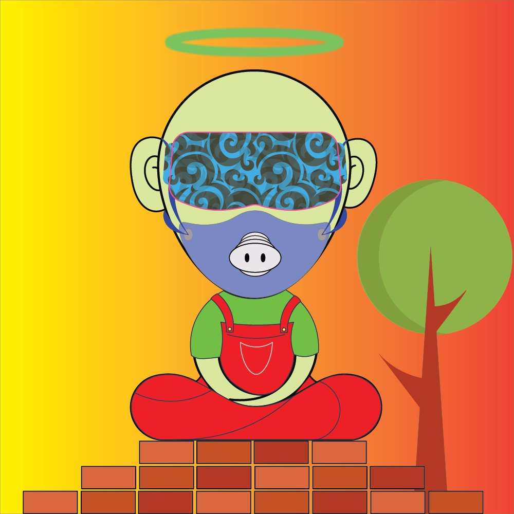 My Peaceful Monk tweet media