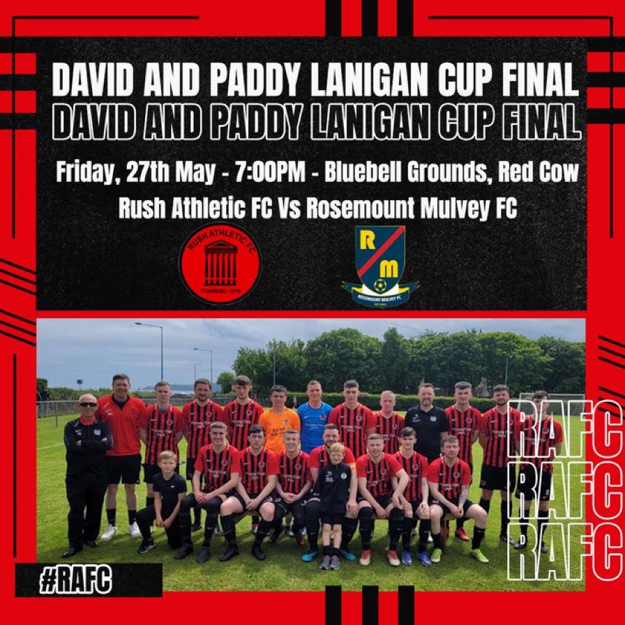 𝙈𝙖𝙩𝙘𝙝𝙙𝙖𝙮:

Cup Final Matchday 👊🏻

Best of luck lads.

#RAFC | #LSLLiveScore