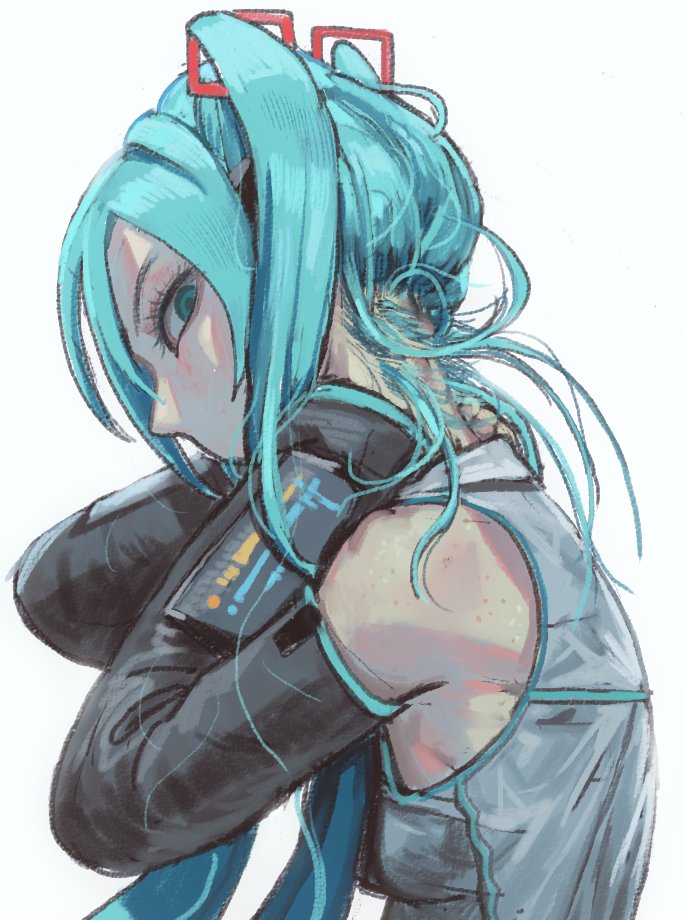 mossacannibalis's tweet photo. miku has nape https://t.co/9HMn5e4Pri