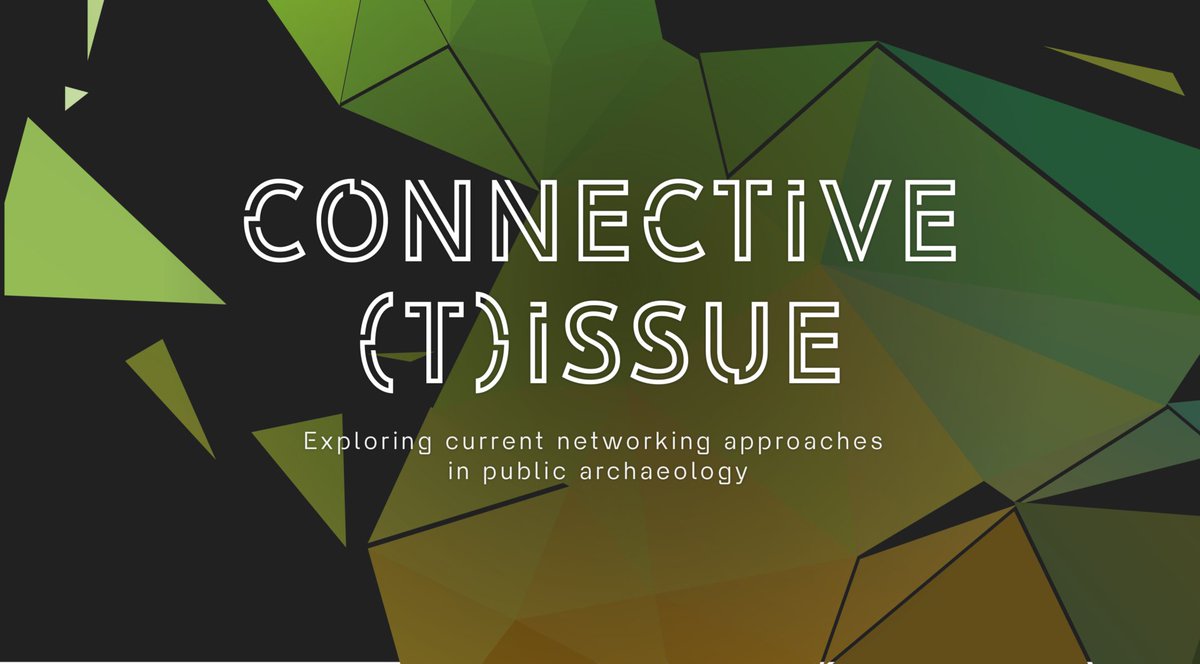 The new (and last) paper part of our Topic of the Year section 'Connective (T)issue' is finally out!

@kia_z explores digital connections with #museums in times of #COVID19. 
Read it at: archeostoriejpa.eu/2020_3f/

#ConnectiveTissue