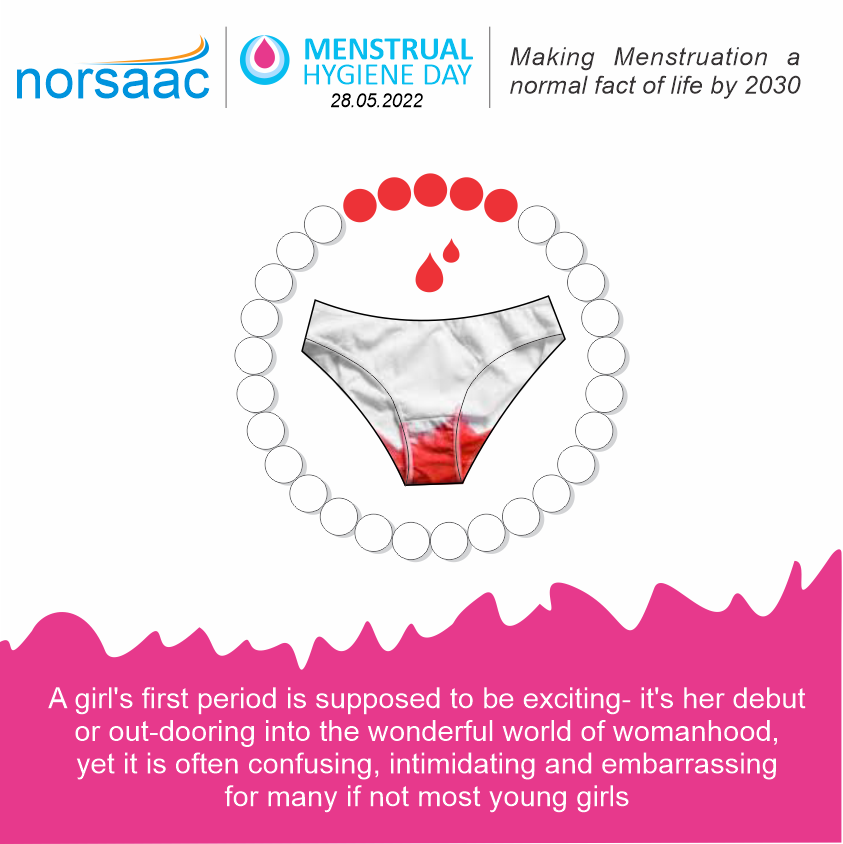 norsaac's tweet photo. Let's support our young girls to understand that #Menstruation is part of Adolescent Girls and Young Women's growth and life. 
Create Awareness. Debunk the Myths. 
Create safe spaces for women and girls. https://t.co/RKZbV25VKx