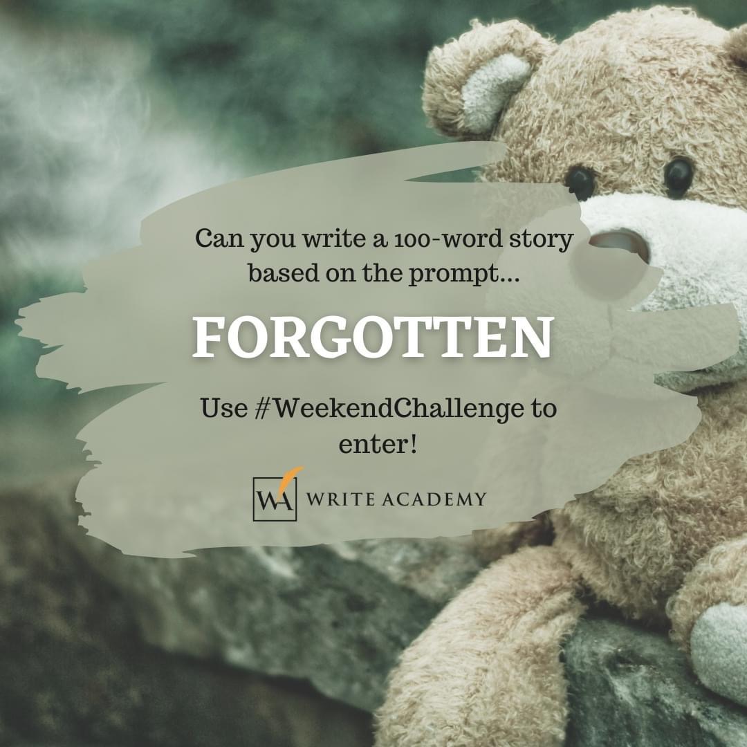 write_academy's tweet image. For this week’s #WeekendChallenge entry, write about something FORGOTTEN. This could be a person, place, or thing. What was forgotten and who did the forgetting?

Enter your story (100 words max) below or in the WriteStorybooksPLUS gallery!

learn.writeacademy.com/members/story-…