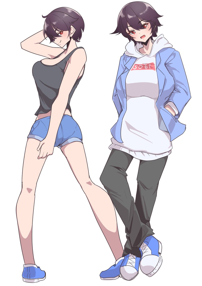 #今月描いた絵を晒そう 
枚数はそんなになかったけど割と時間かけて描けた気がしなくもない 