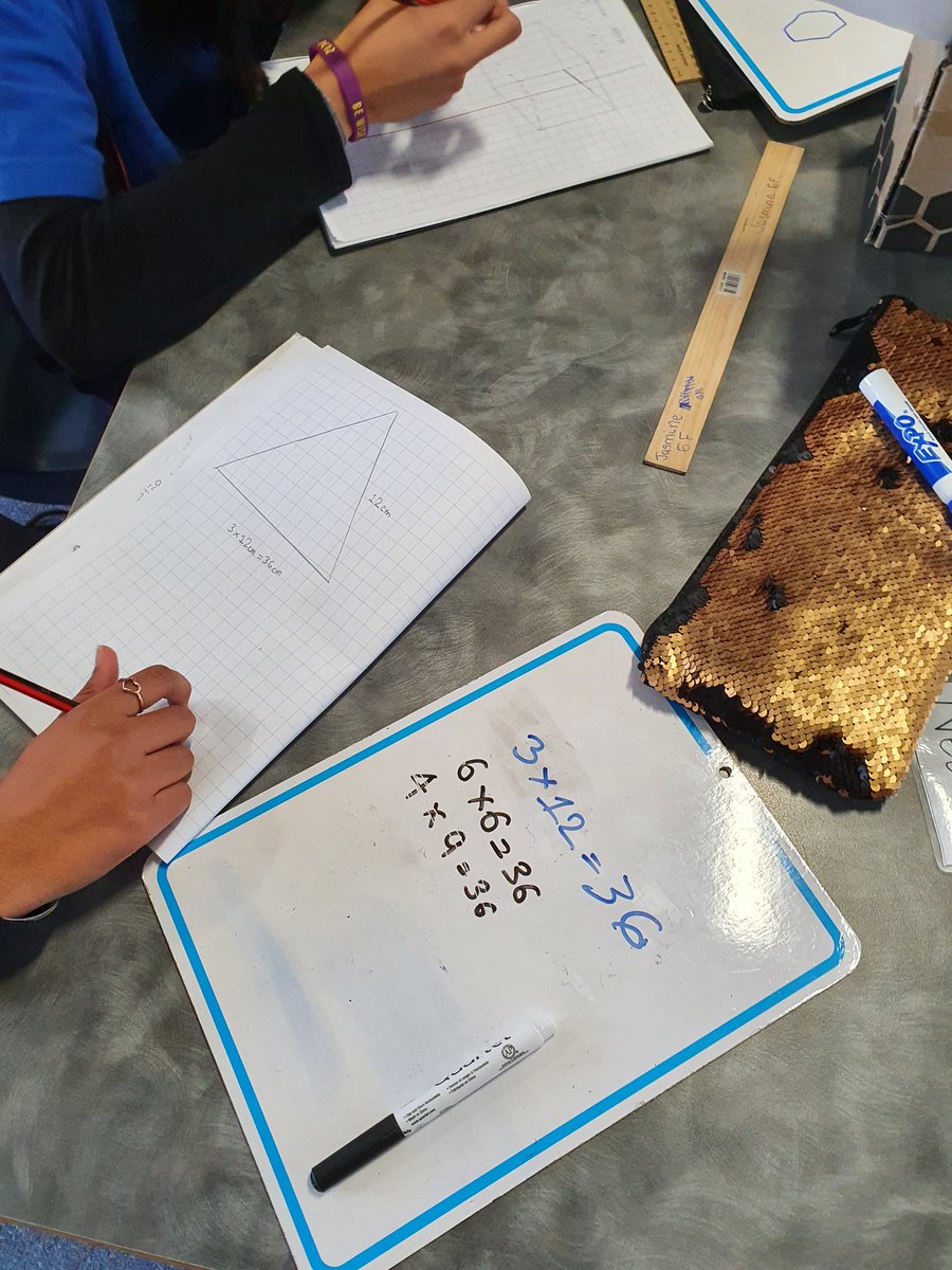 MrHamptonACPS's tweet photo. Students in 6E used a wide range of stratiegies and tools to solve problems of perimeter and multiplication 🧠 @AitkenCreekPS https://t.co/yYPBkNhGao