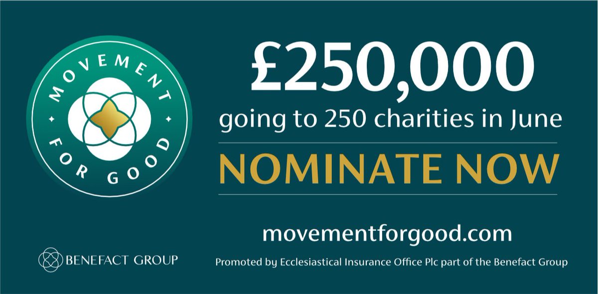 transformhs's tweet photo. Your nomination could win us a £1,000 Movement for Good award! Our charity number is 264133 - visit https://t.co/i2M8QIIudo and
enter our details. Please share this with your friends. Thanks for your support! #MovementForGood #TransformAt50 https://t.co/jxDabbuhwV