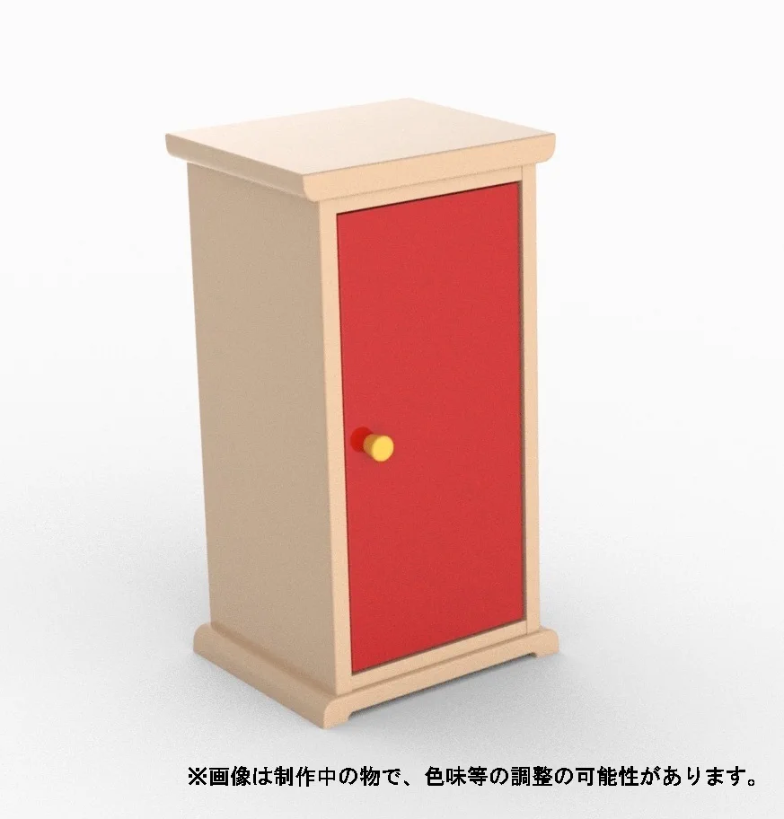 ドラえもん どこでもドア型本棚 カリモク製 100年ドラえもん 3段本棚