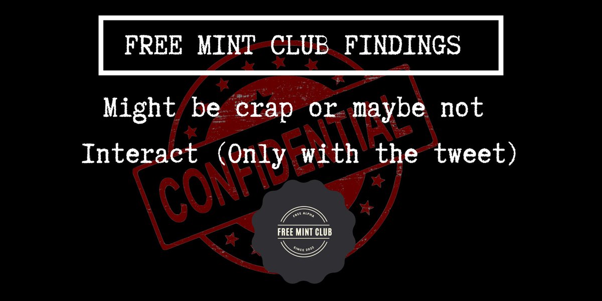 FreeMintclb's tweet photo. ⚠️⚠️⚠️⚠️⚠️ https://t.co/RO0oAqOb4c