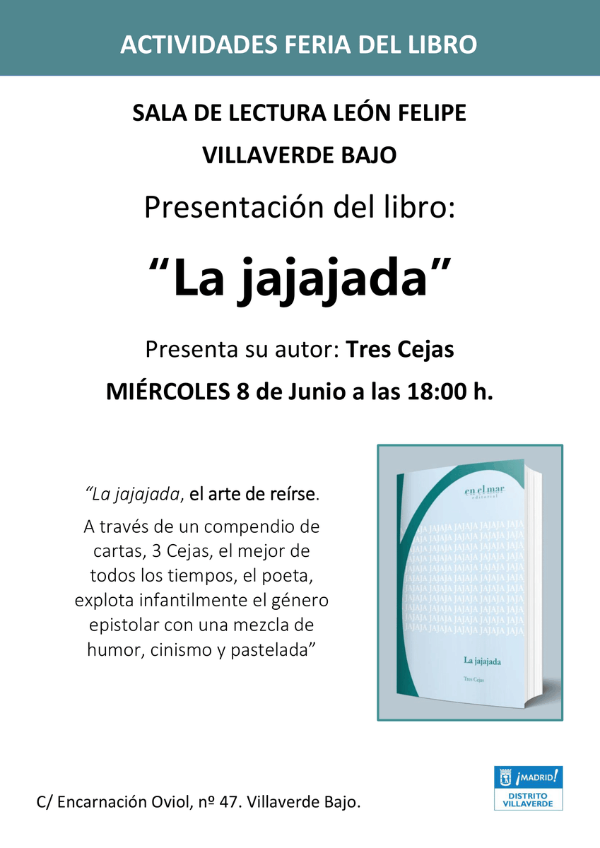 TresCeja's tweet photo. El miércoles de la semana que viene nos vamos a reír todos juntos. https://t.co/Wu3YefW0P0