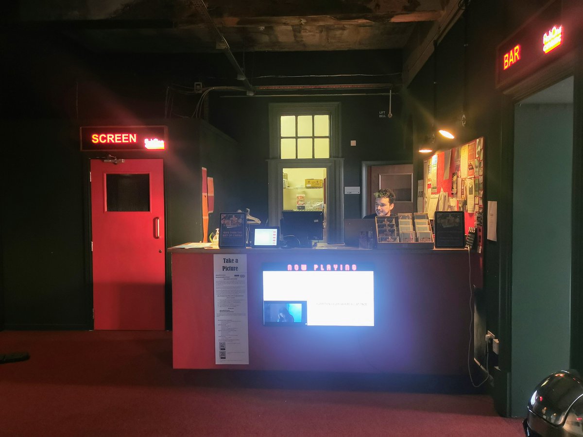Spacehive's tweet photo. What do you do if there's no cinema for miles around? Create your own! That's what Amanda and the @ActOne_Cinema team did. We checked it out yesterday and were mightily impressed. The photos speak for themselves - it's a seriously good venue as well as a new community asset. https://t.co/VawIympcmE