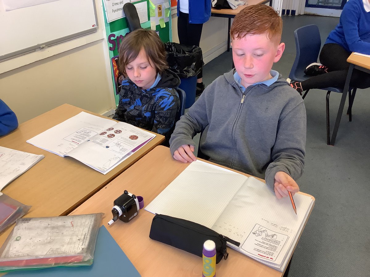 YarmPS's tweet photo. Year 5 getting stuck into their Friday Maths investigation. Lots of SUPER discussions involving reasoning and mathematical language. #ypsmaths #year5 https://t.co/uCqFAEWr9Z