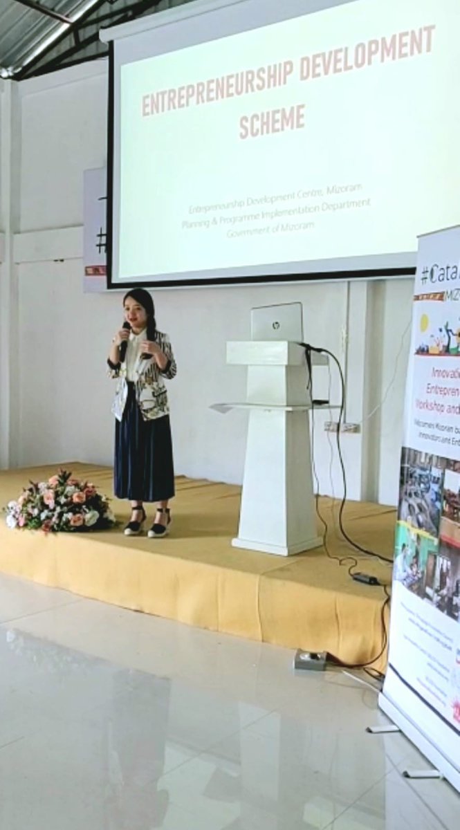 AicSelco's tweet photo. 1st #CatalyseTech workshop at #Mizoram by Asst. Prof. Ms. Lalnunmawii Ralte, Dept. of Comm, Govt. Aizawl College on Entrepreneurship Development Scheme.
@CMOMizoram @mnreindia @NITIAayog @AIMtoInnovate @HubMizoram @MisticMizoram @MoRD_GoI @MDoNER_India https://t.co/qtPZJQx7sn