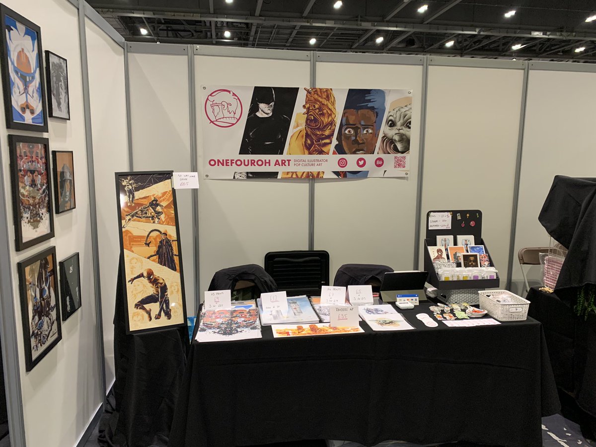 onefourohart's tweet photo. Live at @MCMComicCon London! Table F 05 in Artist Alley. Come say hi! https://t.co/6rEtbEyPaf