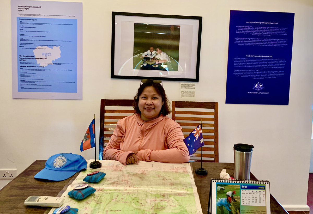 SreyounSan's tweet photo. 30th Thanks and Respect
#UNTAC #UNAMIC
#AustralianEmbassyCambodia
#JapanEmbassyCambodia
🌳🇭🇲🇯🇵🇺🇳🇰🇭🌳 https://t.co/Gt5GhknSSd