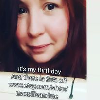Its my Birthday #MHHSBD #elevenseshour and to celebrate there is 20% off everything here! etsy.com/uk/shop/maxoll…