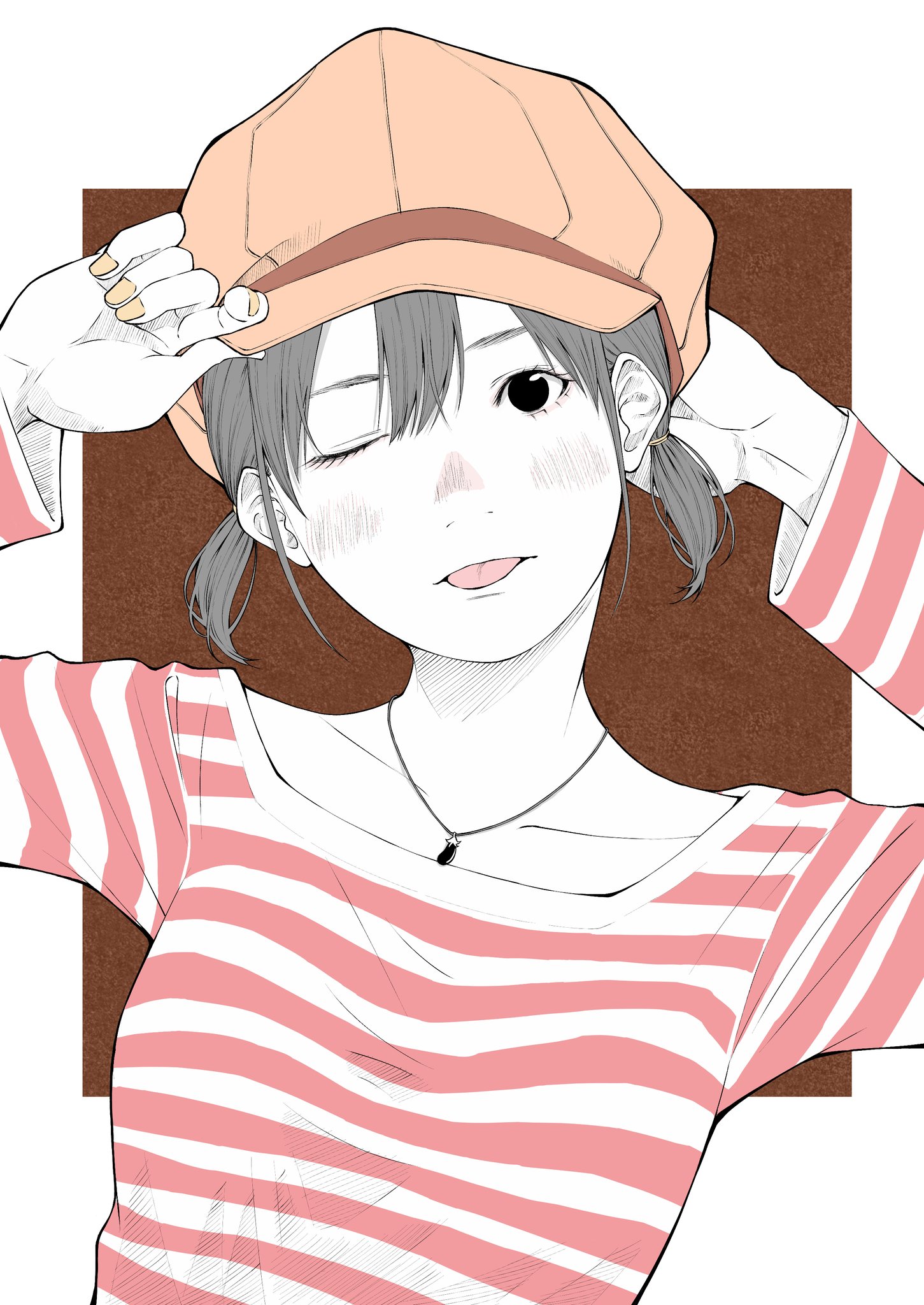 ◆帽子屋◆手描きイラスト 帽子屋：イラスト無料