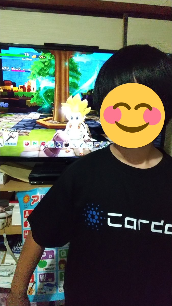pos_ske01's tweet photo. 早速お気に入りでゲーム中も着てる🥰✨

#Cardanocommunity
#Cardaw @Dow_shi1 https://t.co/5IWjYeG63Q
