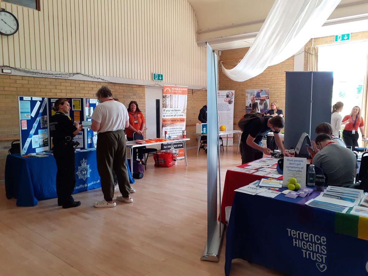 nsvictimcare's tweet photo. Today Engagement Officer Anoop and Case Manager Sarah are here at the 2022 Suffolk Joint Learning Disability Strategy Conference with @aceanglia
We are here until 2.30 today, so come down and talk to us, pick up some info or a lovely pen!
#NSVC #AceAnglia https://t.co/lME3NpelY8