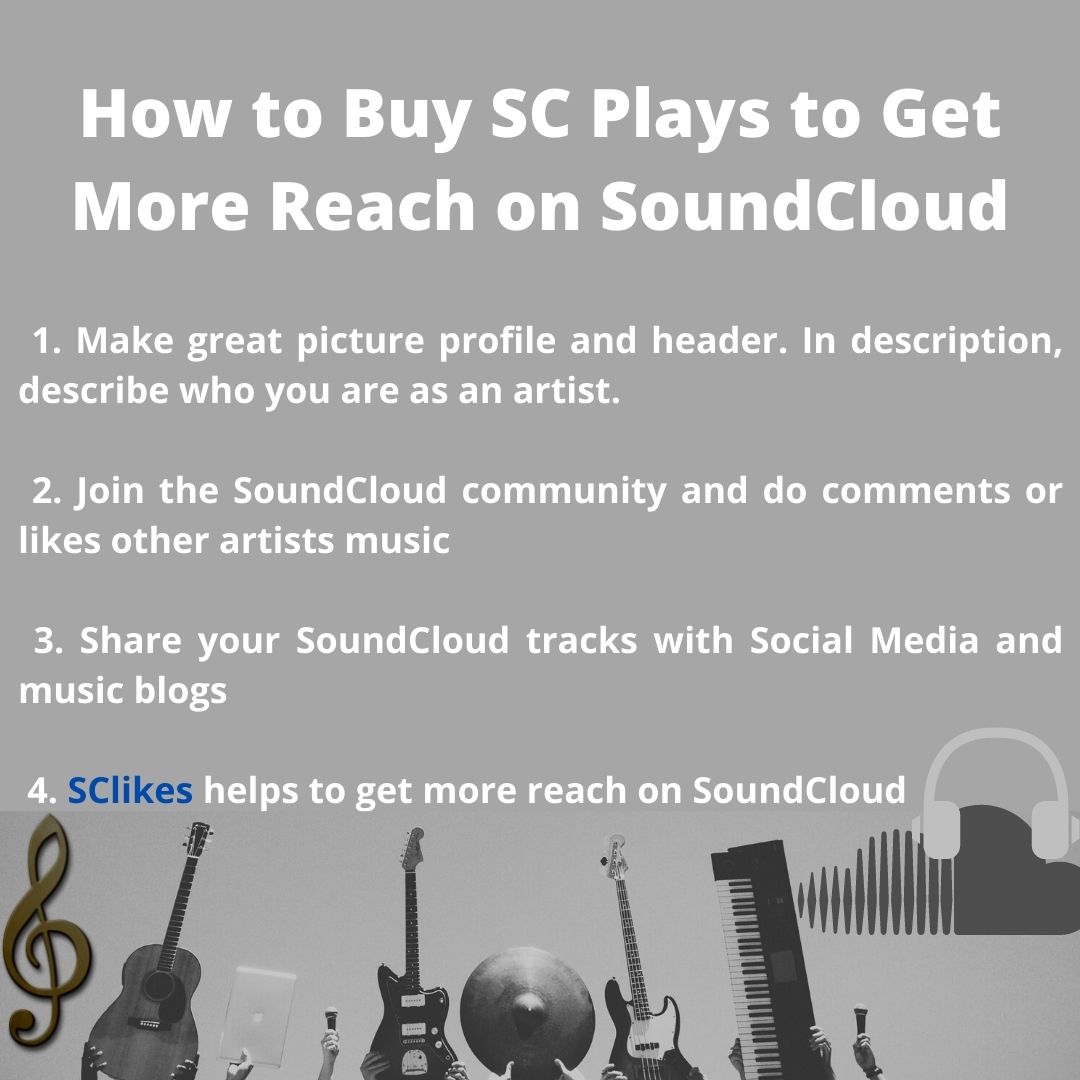 sclikes1's tweet photo. How to Buy SC Plays https://t.co/JoEnNnEiji to Get More Reach on SoundCloud
#music #musica #MusicBank #soundcloud #audio #SongJoongKi https://t.co/6D7OMbxHc3
