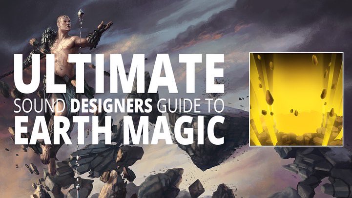 The ultimate guide to earth magic #sounddesign is out now. This is the 4th video in the magic sound design series.

Lmk what you think

youtu.be/fVDqnAOdcGE

#sounddesigner #gamesound #magicsound #magicsounddesign #postaudio #audiopost #postsound #filmmaking #gamedevelopement