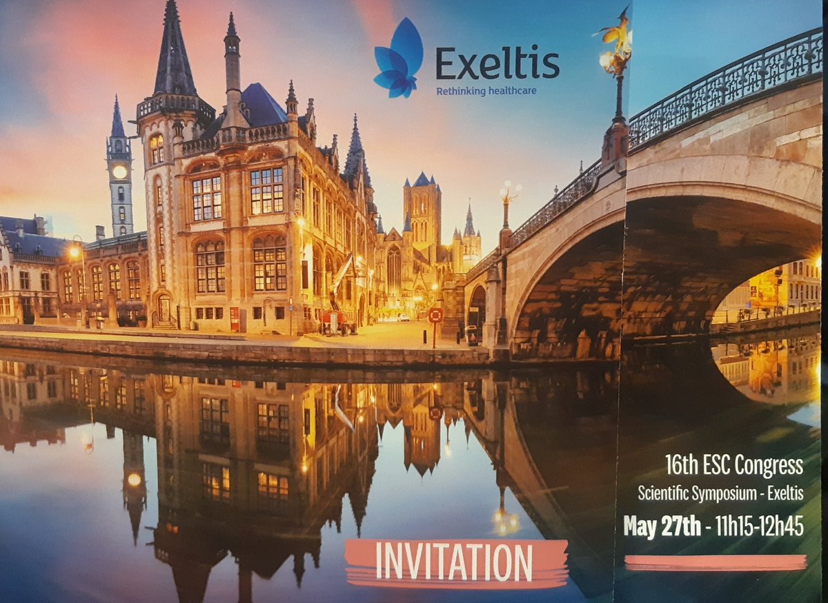 joaquinmerinoa's tweet photo. #EXELTIS cargado de novedades. Siempre priorizando la seguridad de las mujeres en #ESCcongressGhent https://t.co/TnAVDRkwAV