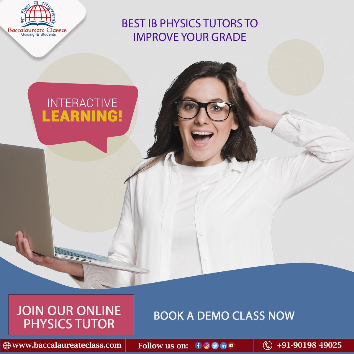 bclasses4ib's tweet image. Best IB Physics Tutors

Choosing the right pattern &amp;amp; sequence of preparation can be a major key to achieve the goal of scoring a good grade in IB Physics.📲 Call +91-90198 49025

#ibtutor #ibphysicstutor #ibonlinephysicstutor #tuitionclasses #onlineclasses #ibtuition #tutoring