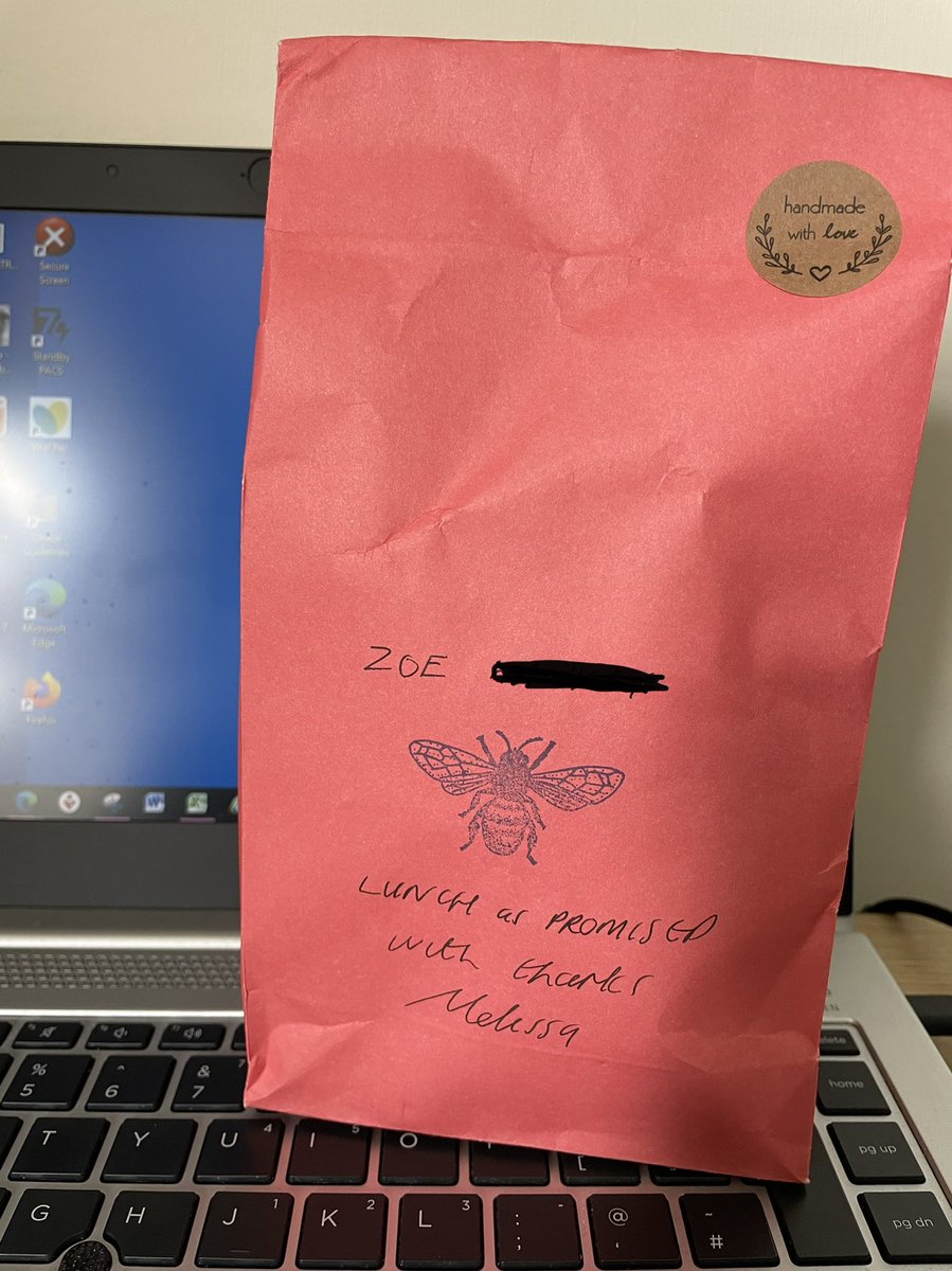 Zoe_Robbie's tweet photo. @mykidsdoc1 How super thoughtful and very much appreciated! Today is going to be very busy and a little stressful but now there is one less thing to worry about. The packaging is also super cute 🥰 Thank you Melissa 😊 https://t.co/yKRzSkjodr