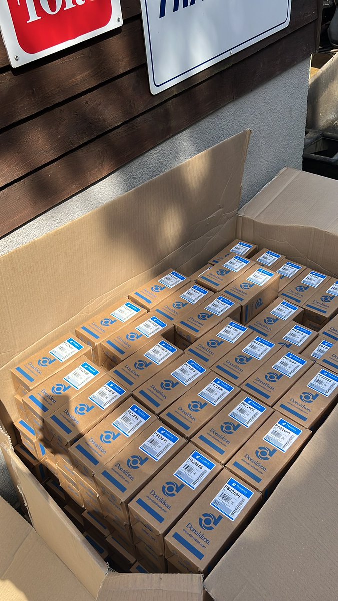 I’d say from our filter delivery we do a few air filter services.