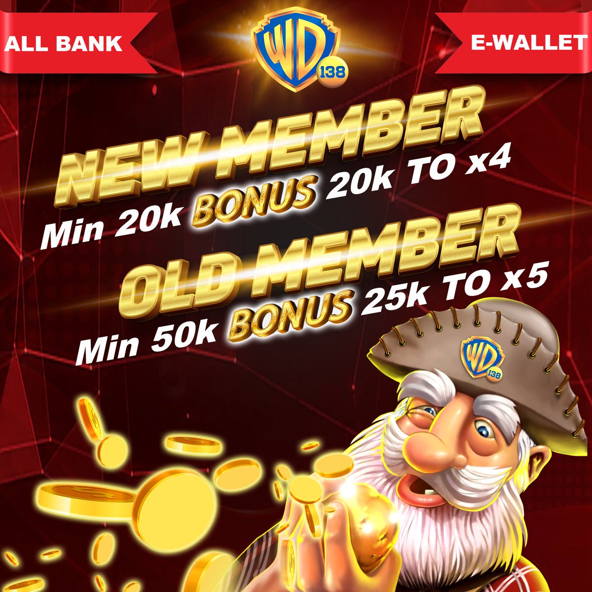 WD138_OFFICIAL's tweet photo. Situs slot terpercaya WD138 !!!

Event deposit:
New Member 20K = 40k
Old Member 50K = 70K

Claim ke Live Chat langsung masukk !!

Link : https://t.co/xlvPzylIsv

#slotgacor #slotgacorhariini #slot #pragmaticplay #gatesofolympus #slotindonesia #maxwin # https://t.co/IXYEGWV5xn