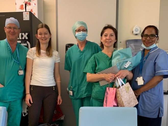 NUHdaysurgeryunit (@nuhdsu) on Twitter photo More farewells! Good bye and good luck to Kasia as she moves to pastures new and to Andrew who is transferring to <a href="/TCGatewayG/">TC-GatewayG</a> but managed to evade the cameras!
Also welcome to Shara and Denise! <a href="/ACD_NUH/">NUH Ambulatory Care Division</a> #NewJob #teamnuh More farewells! Good bye and good luck to Kasia as she moves to pastures new and to Andrew who is transferring to <a href="/TCGatewayG/">TC-GatewayG</a> but managed to evade the cameras!
Also welcome to Shara and Denise! <a href="/ACD_NUH/">NUH Ambulatory Care Division</a> #NewJob #teamnuh